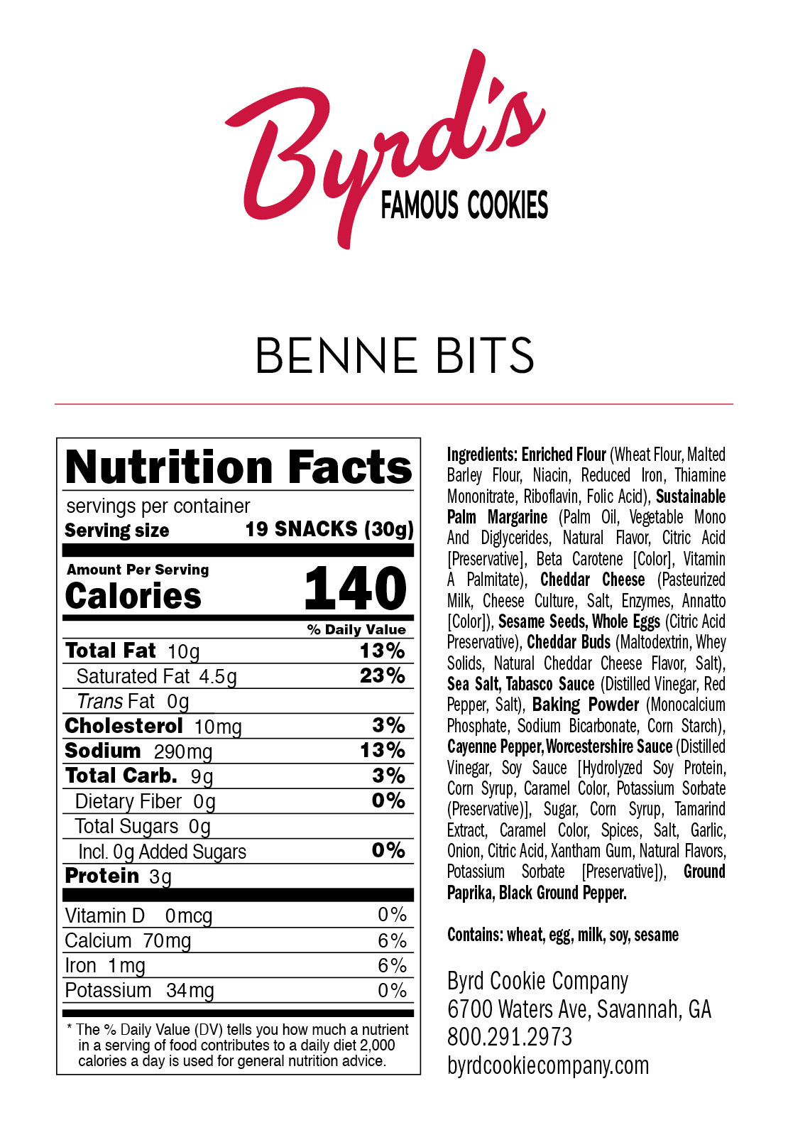 Benne Bit Nutritional